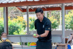 โครงการพัฒนาศักยภาพผู้สูงอายุให้ได้รับการเสริมสร้างและดูแลสุขภาวะแบบมีส่วนร่วม จังหวัดสิงห์บุรี (รพสต.บ้านแป้ง)