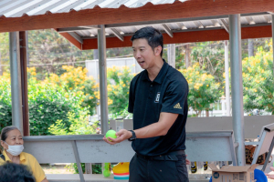 โครงการพัฒนาศักยภาพผู้สูงอายุให้ได้รับการเสริมสร้างและดูแลสุขภาวะแบบมีส่วนร่วม จังหวัดสิงห์บุรี (รพสต.บ้านแป้ง)