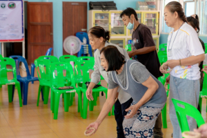 โครงการพัฒนาศักยภาพผู้สูงอายุให้ได้รับการเสริมสร้างและดูแลสุขภาวะแบบมีส่วนร่วม จังหวัดสิงห์บุรี (รพสต.บ้านแป้ง)