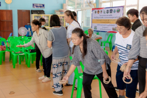 โครงการพัฒนาศักยภาพผู้สูงอายุให้ได้รับการเสริมสร้างและดูแลสุขภาวะแบบมีส่วนร่วม จังหวัดสิงห์บุรี (รพสต.บ้านแป้ง)
