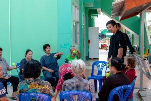 โครงการพัฒนาศักยภาพผู้สูงอายุให้ได้รับการเสริมสร้างและดูแลสุขภาวะแบบมีส่วนร่วม จังหวัดสิงห์บุรี (รพสต.บ้านแป้ง)