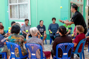 โครงการพัฒนาศักยภาพผู้สูงอายุให้ได้รับการเสริมสร้างและดูแลสุขภาวะแบบมีส่วนร่วม จังหวัดสิงห์บุรี (รพสต.บ้านแป้ง)