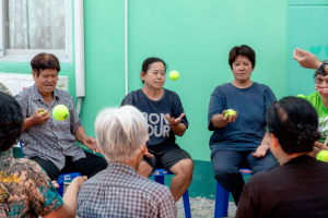 โครงการพัฒนาศักยภาพผู้สูงอายุให้ได้รับการเสริมสร้างและดูแลสุขภาวะแบบมีส่วนร่วม จังหวัดสิงห์บุรี (รพสต.บ้านแป้ง)