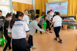โครงการพัฒนาศักยภาพผู้สูงอายุให้ได้รับการเสริมสร้างและดูแลสุขภาวะแบบมีส่วนร่วม จังหวัดสิงห์บุรี (รพสต.บ้านแป้ง)