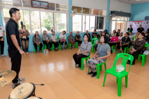 โครงการพัฒนาศักยภาพผู้สูงอายุให้ได้รับการเสริมสร้างและดูแลสุขภาวะแบบมีส่วนร่วม จังหวัดสิงห์บุรี (รพสต.บ้านแป้ง)