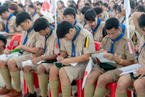 การฝึกอบรมบุคลากรทางการลูกเสือสำรองและสามัญ หลักสูตรผู้กำกับลูกเสือ ขั้นความรู้เบื้องต้น