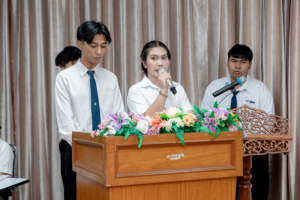 พิธีปัจฉิมนิเทศนักศึกษาชั้นปีที่ 4 ประจำปีการศึกษา 2568