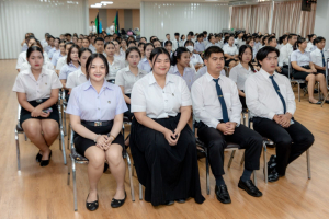 พิธีปัจฉิมนิเทศนักศึกษาชั้นปีที่ 4 ประจำปีการศึกษา 2568