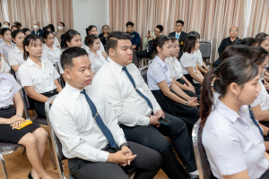 พิธีปัจฉิมนิเทศนักศึกษาชั้นปีที่ 4 ประจำปีการศึกษา 2568