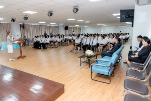 พิธีปัจฉิมนิเทศนักศึกษาชั้นปีที่ 4 ประจำปีการศึกษา 2568