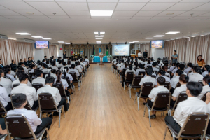 พิธีปัจฉิมนิเทศนักศึกษาชั้นปีที่ 4 ประจำปีการศึกษา 2568