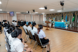 พิธีปัจฉิมนิเทศนักศึกษาชั้นปีที่ 4 ประจำปีการศึกษา 2568