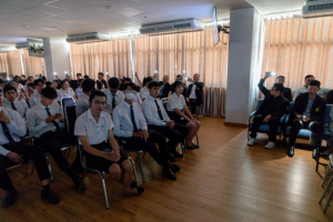 พิธีปัจฉิมนิเทศนักศึกษาชั้นปีที่ 4 ประจำปีการศึกษา 2568