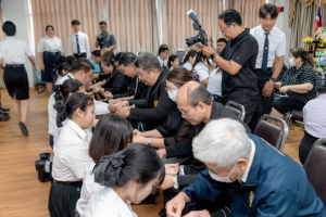 พิธีปัจฉิมนิเทศนักศึกษาชั้นปีที่ 4 ประจำปีการศึกษา 2568