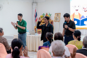 โครงการพัฒนาศักยภาพผู้สูงอายุให้ได้รับการเสริมสร้างและดูแลสุขภาวะแบบมีส่วนร่วม จังหวัดลพบุรี ในพื้นที่ ทต.เขาพระยาเดินธง