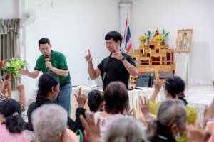 โครงการพัฒนาศักยภาพผู้สูงอายุให้ได้รับการเสริมสร้างและดูแลสุขภาวะแบบมีส่วนร่วม จังหวัดลพบุรี ในพื้นที่ ทต.เขาพระยาเดินธง