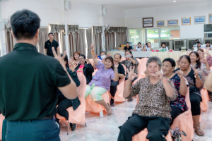 โครงการพัฒนาศักยภาพผู้สูงอายุให้ได้รับการเสริมสร้างและดูแลสุขภาวะแบบมีส่วนร่วม จังหวัดลพบุรี ในพื้นที่ ทต.เขาพระยาเดินธง