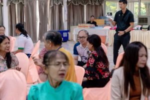 โครงการพัฒนาศักยภาพผู้สูงอายุให้ได้รับการเสริมสร้างและดูแลสุขภาวะแบบมีส่วนร่วม จังหวัดลพบุรี ในพื้นที่ ทต.เขาพระยาเดินธง
