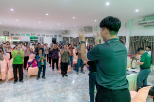 โครงการพัฒนาศักยภาพผู้สูงอายุให้ได้รับการเสริมสร้างและดูแลสุขภาวะแบบมีส่วนร่วม จังหวัดลพบุรี ในพื้นที่ ทต.เขาพระยาเดินธง