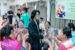 โครงการพัฒนาศักยภาพผู้สูงอายุให้ได้รับการเสริมสร้างและดูแลสุขภาวะแบบมีส่วนร่วม จังหวัดลพบุรี ในพื้นที่ ทต.เขาพระยาเดินธง