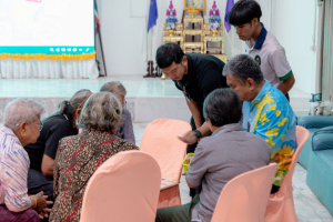 โครงการพัฒนาศักยภาพผู้สูงอายุให้ได้รับการเสริมสร้างและดูแลสุขภาวะแบบมีส่วนร่วม จังหวัดลพบุรี ในพื้นที่ ทต.เขาพระยาเดินธง