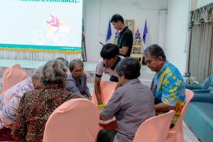 โครงการพัฒนาศักยภาพผู้สูงอายุให้ได้รับการเสริมสร้างและดูแลสุขภาวะแบบมีส่วนร่วม จังหวัดลพบุรี ในพื้นที่ ทต.เขาพระยาเดินธง