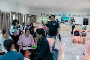 โครงการพัฒนาศักยภาพผู้สูงอายุให้ได้รับการเสริมสร้างและดูแลสุขภาวะแบบมีส่วนร่วม จังหวัดลพบุรี ในพื้นที่ ทต.เขาพระยาเดินธง