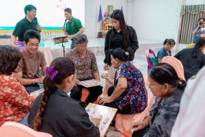 โครงการพัฒนาศักยภาพผู้สูงอายุให้ได้รับการเสริมสร้างและดูแลสุขภาวะแบบมีส่วนร่วม จังหวัดลพบุรี ในพื้นที่ ทต.เขาพระยาเดินธง