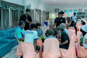 โครงการพัฒนาศักยภาพผู้สูงอายุให้ได้รับการเสริมสร้างและดูแลสุขภาวะแบบมีส่วนร่วม จังหวัดลพบุรี ในพื้นที่ ทต.เขาพระยาเดินธง