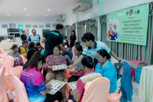 โครงการพัฒนาศักยภาพผู้สูงอายุให้ได้รับการเสริมสร้างและดูแลสุขภาวะแบบมีส่วนร่วม จังหวัดลพบุรี ในพื้นที่ ทต.เขาพระยาเดินธง