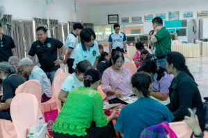 โครงการพัฒนาศักยภาพผู้สูงอายุให้ได้รับการเสริมสร้างและดูแลสุขภาวะแบบมีส่วนร่วม จังหวัดลพบุรี ในพื้นที่ ทต.เขาพระยาเดินธง