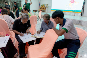 โครงการพัฒนาศักยภาพผู้สูงอายุให้ได้รับการเสริมสร้างและดูแลสุขภาวะแบบมีส่วนร่วม จังหวัดลพบุรี ในพื้นที่ ทต.เขาพระยาเดินธง