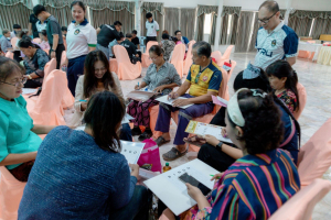 โครงการพัฒนาศักยภาพผู้สูงอายุให้ได้รับการเสริมสร้างและดูแลสุขภาวะแบบมีส่วนร่วม จังหวัดลพบุรี ในพื้นที่ ทต.เขาพระยาเดินธง