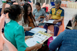 โครงการพัฒนาศักยภาพผู้สูงอายุให้ได้รับการเสริมสร้างและดูแลสุขภาวะแบบมีส่วนร่วม จังหวัดลพบุรี ในพื้นที่ ทต.เขาพระยาเดินธง