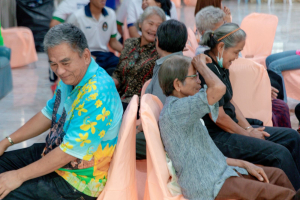 โครงการพัฒนาศักยภาพผู้สูงอายุให้ได้รับการเสริมสร้างและดูแลสุขภาวะแบบมีส่วนร่วม จังหวัดลพบุรี ในพื้นที่ ทต.เขาพระยาเดินธง