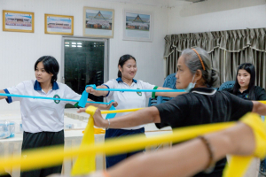 โครงการพัฒนาศักยภาพผู้สูงอายุให้ได้รับการเสริมสร้างและดูแลสุขภาวะแบบมีส่วนร่วม จังหวัดลพบุรี ในพื้นที่ ทต.เขาพระยาเดินธง