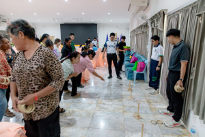 โครงการพัฒนาศักยภาพผู้สูงอายุให้ได้รับการเสริมสร้างและดูแลสุขภาวะแบบมีส่วนร่วม จังหวัดลพบุรี ในพื้นที่ ทต.เขาพระยาเดินธง