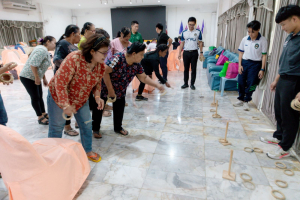 โครงการพัฒนาศักยภาพผู้สูงอายุให้ได้รับการเสริมสร้างและดูแลสุขภาวะแบบมีส่วนร่วม จังหวัดลพบุรี ในพื้นที่ ทต.เขาพระยาเดินธง