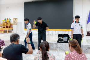 โครงการพัฒนาศักยภาพผู้สูงอายุให้ได้รับการเสริมสร้างและดูแลสุขภาวะแบบมีส่วนร่วม จังหวัดลพบุรี ในพื้นที่ ทต.เขาพระยาเดินธง