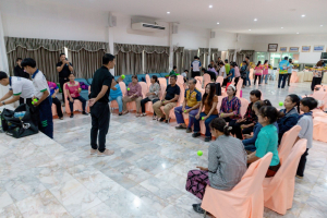 โครงการพัฒนาศักยภาพผู้สูงอายุให้ได้รับการเสริมสร้างและดูแลสุขภาวะแบบมีส่วนร่วม จังหวัดลพบุรี ในพื้นที่ ทต.เขาพระยาเดินธง