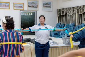 โครงการพัฒนาศักยภาพผู้สูงอายุให้ได้รับการเสริมสร้างและดูแลสุขภาวะแบบมีส่วนร่วม จังหวัดลพบุรี ในพื้นที่ ทต.เขาพระยาเดินธง