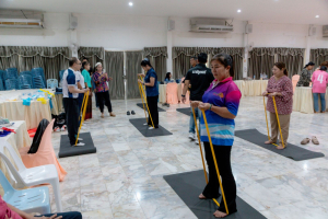 โครงการพัฒนาศักยภาพผู้สูงอายุให้ได้รับการเสริมสร้างและดูแลสุขภาวะแบบมีส่วนร่วม จังหวัดลพบุรี ในพื้นที่ ทต.เขาพระยาเดินธง