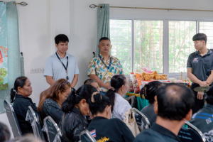 โครงการพัฒนาศักยภาพผู้สูงอายุให้ได้รับการเสริมสร้างและดูแลสุขภาวะแบบมีส่วนร่วม จังหวัดลพบุรี ในพื้นที่ อบต.เขาสมอคอน