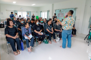 โครงการพัฒนาศักยภาพผู้สูงอายุให้ได้รับการเสริมสร้างและดูแลสุขภาวะแบบมีส่วนร่วม จังหวัดลพบุรี ในพื้นที่ อบต.เขาสมอคอน