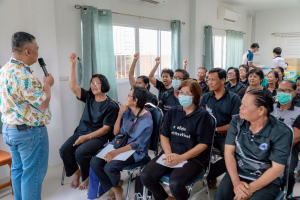 โครงการพัฒนาศักยภาพผู้สูงอายุให้ได้รับการเสริมสร้างและดูแลสุขภาวะแบบมีส่วนร่วม จังหวัดลพบุรี ในพื้นที่ อบต.เขาสมอคอน