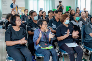 โครงการพัฒนาศักยภาพผู้สูงอายุให้ได้รับการเสริมสร้างและดูแลสุขภาวะแบบมีส่วนร่วม จังหวัดลพบุรี ในพื้นที่ อบต.เขาสมอคอน
