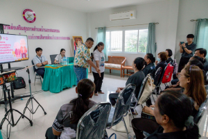 โครงการพัฒนาศักยภาพผู้สูงอายุให้ได้รับการเสริมสร้างและดูแลสุขภาวะแบบมีส่วนร่วม จังหวัดลพบุรี ในพื้นที่ อบต.เขาสมอคอน