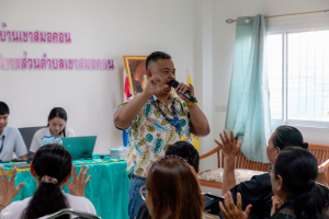 โครงการพัฒนาศักยภาพผู้สูงอายุให้ได้รับการเสริมสร้างและดูแลสุขภาวะแบบมีส่วนร่วม จังหวัดลพบุรี ในพื้นที่ อบต.เขาสมอคอน