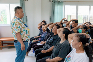 โครงการพัฒนาศักยภาพผู้สูงอายุให้ได้รับการเสริมสร้างและดูแลสุขภาวะแบบมีส่วนร่วม จังหวัดลพบุรี ในพื้นที่ อบต.เขาสมอคอน