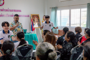 โครงการพัฒนาศักยภาพผู้สูงอายุให้ได้รับการเสริมสร้างและดูแลสุขภาวะแบบมีส่วนร่วม จังหวัดลพบุรี ในพื้นที่ อบต.เขาสมอคอน